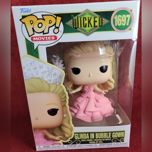 Glinda in bubble gown funko # 1697 (nib) With pop protector - Picture 2 of 7